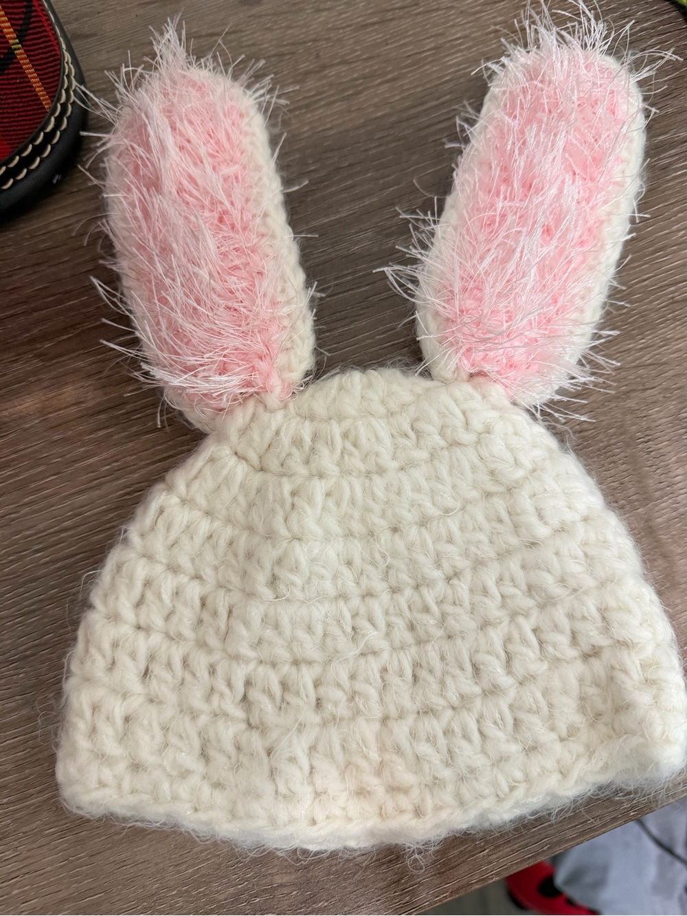 Baby Bunny Ear Beanie Hat